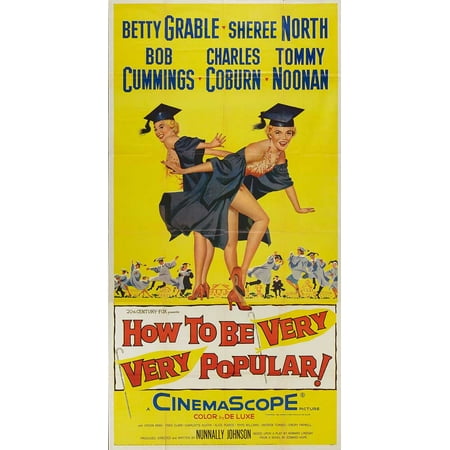 How To Be Very, Very Popular POSTER (20x40) (1955)