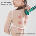 thumbnail image 5 of Peigne de Massage Anti-Cellulite, 12-Nivaux, Brosse à Main Robuste, pour Cheveux Mages (Blanc), 5 of 5
