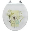 Mainstays Flower Patch Decorated Wood Seat