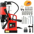 thumbnail image 6 of Drill Press, 1300W 1.6" Boring Diameter 2922lbf/13000NMagnetic Drill with 11Pcs Drill Bits for IndustrialImprovement PowerDrill Presses, 6 of 9
