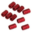 thumbnail image 1 of 10 Unids Rueda Neumático Neumático Válvu de Aire Tapa Cubierta de Polvo para Camión Moto Motocicleta Soledad Tapa de válvula de Schrader, 1 of 7