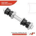thumbnail image 6 of A-Premium 12Pcs Front Suspension Kit Lower Control Arm and Ball Joint Assembly Sway Bar Link Tie Rod End Compatible with Chrysler Cirrus 95-00 Sebring 01-06 Dodge Stratus Plymouth Breeze, 6 of 9