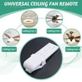 thumbnail image 5 of 6X Universal Ceiling Fan Remote Control Kit Replacement, 6-Speed & Timing, Remote Replacement for DC Ceiling Fan Light, 5 of 9