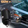 thumbnail image 2 of Fast Charging Conversion Plug Car Charger for PD20W and for QC4 0 Devices, 2 of 10