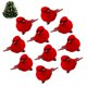 thumbnail image 2 of Wosthever 10 Piezas Árbol de Navidad Pájaro Rojo Festival Adorno Decoraciones navideñas Cardenales Clip Adorno Adornos de Navidad Accesorios Kits de decoración para fiestas, 2 of 6