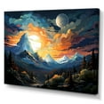 thumbnail image 2 of Designart "Beige Savannah Safari African Landscape Exploration I" Landscapes Wall Art - Global Beige Africa Hallway Wall Art Decor, 2 of 4