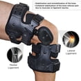 thumbnail image 4 of Knee Immobilizer Brace for Men & Women – Post Op Knee Leg Compression, Stabilizer & Support Wrap for Swollen ACL, MCL, Tendon, Athletic Injury, Ligament & Meniscus Injuries –Anti Slip & Universal Size, 4 of 7