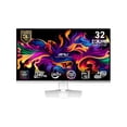 thumbnail image 1 of MSI MPG Monitor de Computadora 321URXW QD-OLED 32 Pulgadas 3840 x 2160 (UHD), 240 Hz, Sincronización Adaptativa, HDMI, Puerto DP, Montaje VESA, Inclinación, Altavoz, 0,03 Ms, Blanco, 1 of 5