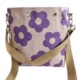 thumbnail image 4 of Women Tote Handmade Crochet Flower Tote Knit Floral Purse Bag Boho Beach Handbags Crossbody Shoulder Bag For Vacation, 4 of 4