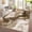 Camel, variant on Marble Abstract Area Rug 5x7 Washable Rug Indoor Soft Contemporary Rugs for Living Room Low Pile Foldable Floor Cover Non Slip Non-Shedding Accent Carpet for Bedroom Dining Room Blue