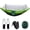 Light Green, variant on Self-opening mosquito net hammock, mosquito-proof hammock, supports up to 303 kg, ideal for outdoor camping or relaxing in the garden