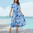 thumbnail image 4 of Summer Casual Midi Dresses for Women 2025 Vacation- Womens Sleeveless Knee Length Sundress with Pockets Loose Fit, Limited Time WX0001, 4 of 5