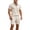 gym wear sets men*Beige, variant on Eryao Men Cruise Outfits Sets Two Piece Short Sleeve V Neck Shirts and Elastic Waist Shorts with Pockets Summer Beach Loungewear,Black,XXL