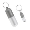 thumbnail image 1 of DYNWAVECA 2pcs Travel Waterproof Container Box Aluminum Gray, 1 of 10