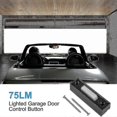 thumbnail image 5 of 2pcs Universal Garage Door Opener Switch 41a4166 Lighted Wall Mounted Push Button Black Finish With, 5 of 5