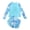 Blue, variant on Aideaone 2 Piece Girls Rash Guard Set Long Sleeve Swimsuit with Shorts UPF 50 Bathing Suits for Girls 7-12 Years