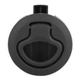 thumbnail image 4 of Black Round Flush Slam Latch Deck Hatch Pull Practical Boat Marine Hardware Accessory, 4 of 10
