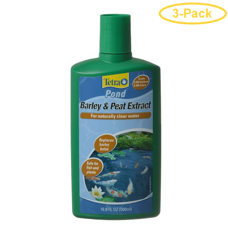 - Tetra Pond Barley & Peat Extract 16.9 oz - Pack of 3