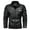 Black, variant on Maoxin Men Leather Jacket Men Zipper Pocket Artificial Leather Clothing Long Sleeves No Hat Fall And Winter Loose Coat Leather Jacket Plus Size Black M