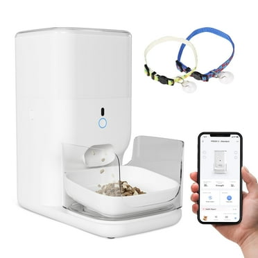 CATLINK Automatic Cat Feeder, 4L WiFi Pet Food Dispenser, App Control, Timed Feeding, Multi-Cat Health Report