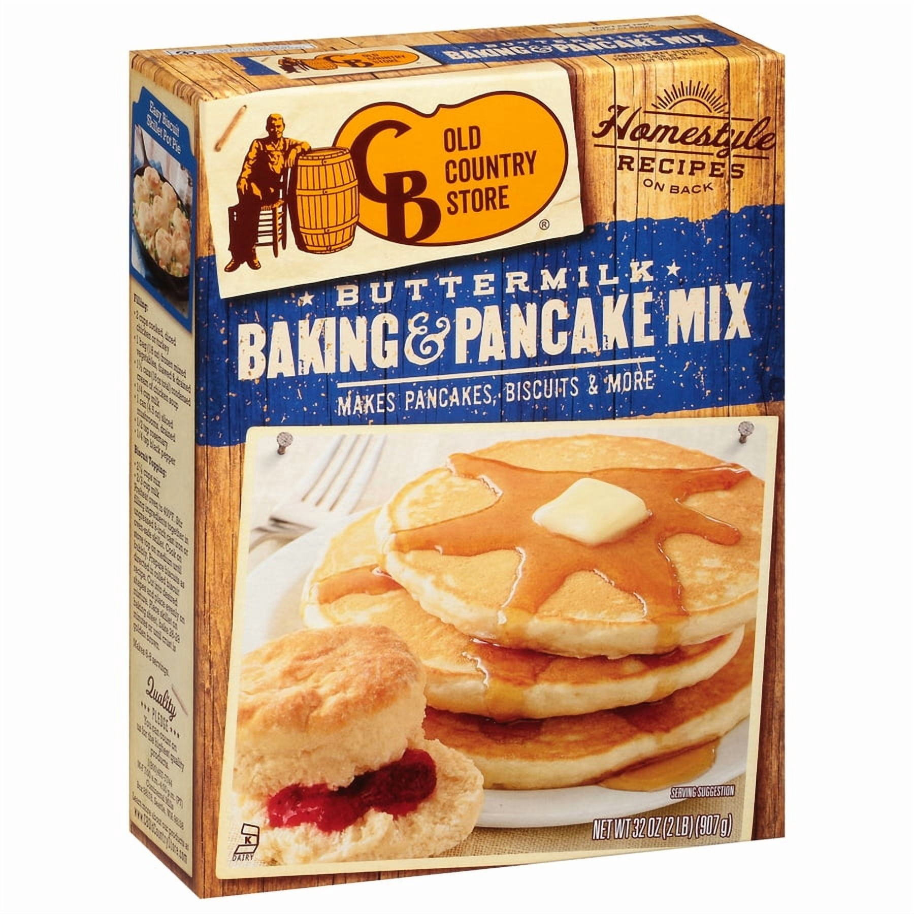 BC Old Ctry Store® Buttermilk Baking & Pancake Mix 32 oz. Box