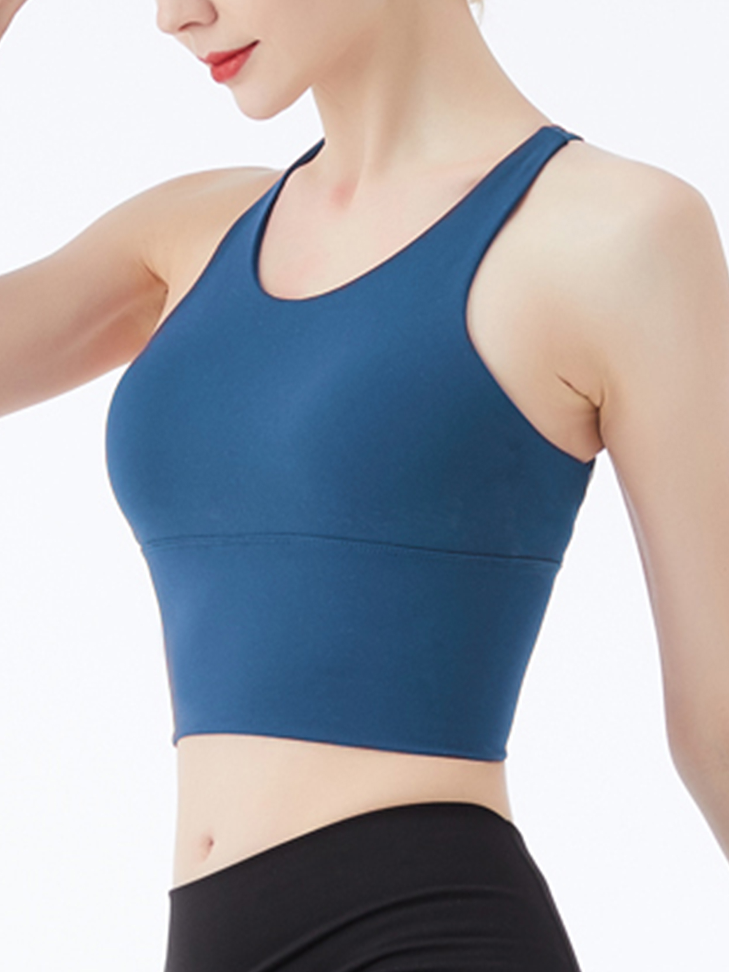 LVNES Workout Tank Tops for Women with Built in Bra Strappy Back Activewear Compression Tops Slim Fit LVNES Workout Tank Tops for Women with Built in Bra Strappy Back Activewear Compression Tops Slim Fit