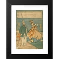 thumbnail image 2 of Utagawa Yoshiiku 11x14 Black Modern Framed Museum Art Print Titled - Ikoku Kotoba - Amerika (1860), 2 of 5
