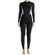 thumbnail image 1 of Traje de neopreno Protección solar Traje de ño de cuerpo completo Cremallera frontal Traje de buceo fino de manga larga Negro XXL, 1 of 8