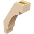 thumbnail image 5 of Ekena Millwork 3"W x 8"D x 12"H Merced Rough Cedar Woodgrain TimberThane Knee Brace, Primed, 5 of 6