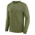 thumbnail image 2 of Men's J. Palmer Olive Miami Dolphins In-The-Pocket Long Sleeve T-Shirt, 2 of 5