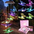 thumbnail image 1 of Butterfly wind chimes, 1 of 7