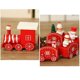 thumbnail image 4 of Juego de tren navideño Decoración de ventana de tren pequeño de cinco secciones, 4 of 5