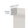 thumbnail image 3 of Linen Avenue Custom Cordless Cassette 1% Solar Roller Shade, 61 W x 78 H Fawn, 3 of 6