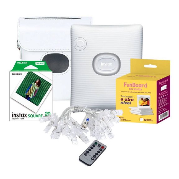 Pack Instax SQ Link Blanca + Funboard