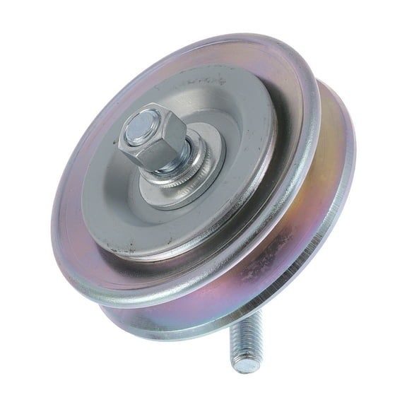 Unique Bargains Drive Belt Idler Pulley for Mitsubishi Montero Sport 1997-2004 Serpentine Tensioner Pulley Idler No.MB609125/MR315634 Iron  1 Pc
