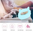 thumbnail image 4 of Peigne en Forme de Coquille Souple, Outil de Toilettage pour Chat en Forme de Coquille, pour Chat Vert, 4 of 8