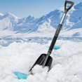 thumbnail image 4 of LOVEVER Winter Snow Shovel Portable Detachable Telescopic (black 9748) Car for Driveway Tool Travel Eva, 4 of 6