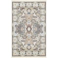 thumbnail image 1 of Unique Loom Narenj Medallion Textured Area Rug 5' x 8' Rectangle Ivory/Tan, 1 of 1
