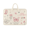 thumbnail image 1 of Bolso Para Portátil Butterfly De Pu De 15,6/16 Eo Safe Imports Blanco, 1 of 5
