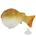 thumbnail image 3 of Pescado Falso, Aquarium Pespher Fish Luminoso Simulación De Goma Pescado De Goma Pescado De Natación Efecto Brillante Decoración Del Acuario Adorno Con Taza De Succión Para, 3 of 7