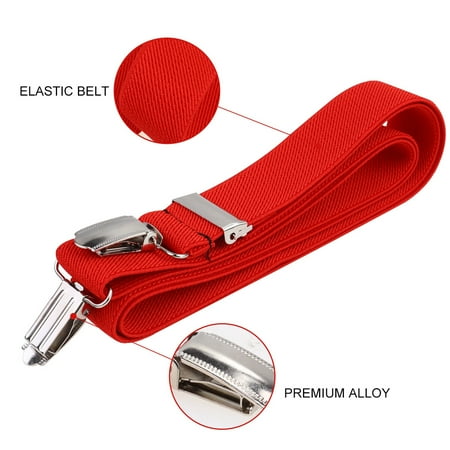 

Glove Clip 2pcs Glove Clip Gloves Holder Hat Hanger Mittens Clip Children Adjustable Elastic Gloves Catcher Hat Clip for Outdoor Outside Winter (Red)