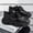 Black, variant on Men'S Low-Top Thick-Soled Breathable Dad Sneakers  Ideal for Running & Casual Wear | Faux Upper, Fabric Lining, Lace Closure, Solid Color, All-Season,