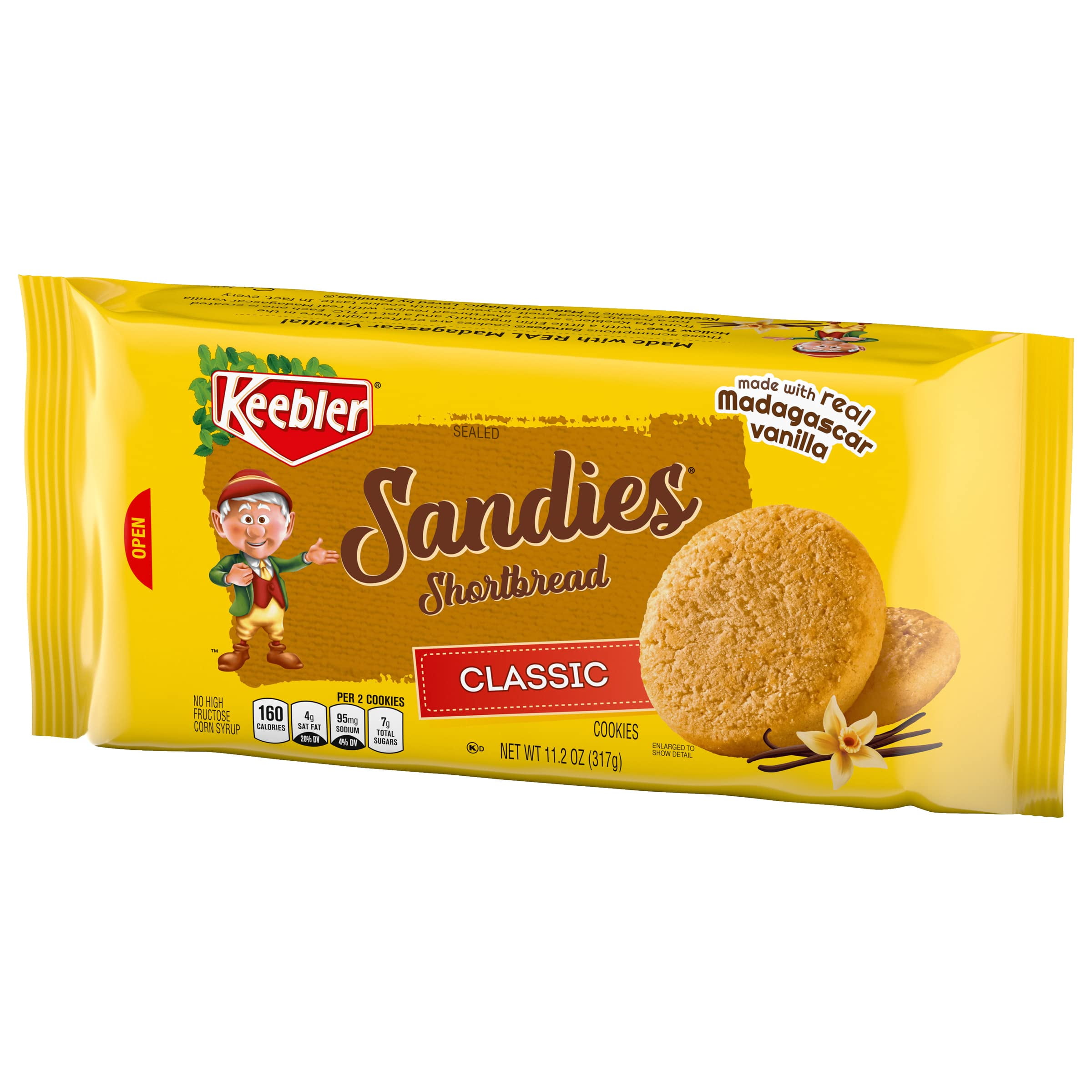 Keebler Sandies Shortbread Cookies Classic (Pack of 8)