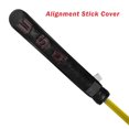 thumbnail image 4 of Enqiretly Waterproof PU Golf Alignment Stick Cover Case Embroidered Black Red 33 x 5.5cm 1Set, 4 of 6