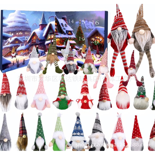 El calendario de adviento de gnomos navideños 2024 está disponible para descarga gratuita
