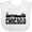 AA-White, variant on Inktastic Chicago Skyline Grunge Boys or Girls Baby Bib
