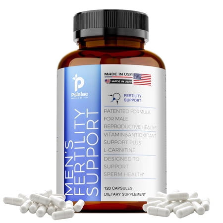 Male Fertility Support - Increase Sperm Motility, Reproductive Health - 120 Capsules