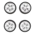 thumbnail image 3 of guohui 4x4pcs 1: 10 Racing Car 5 Spoke Rims & Rubber Tires 48mm, 3 of 8