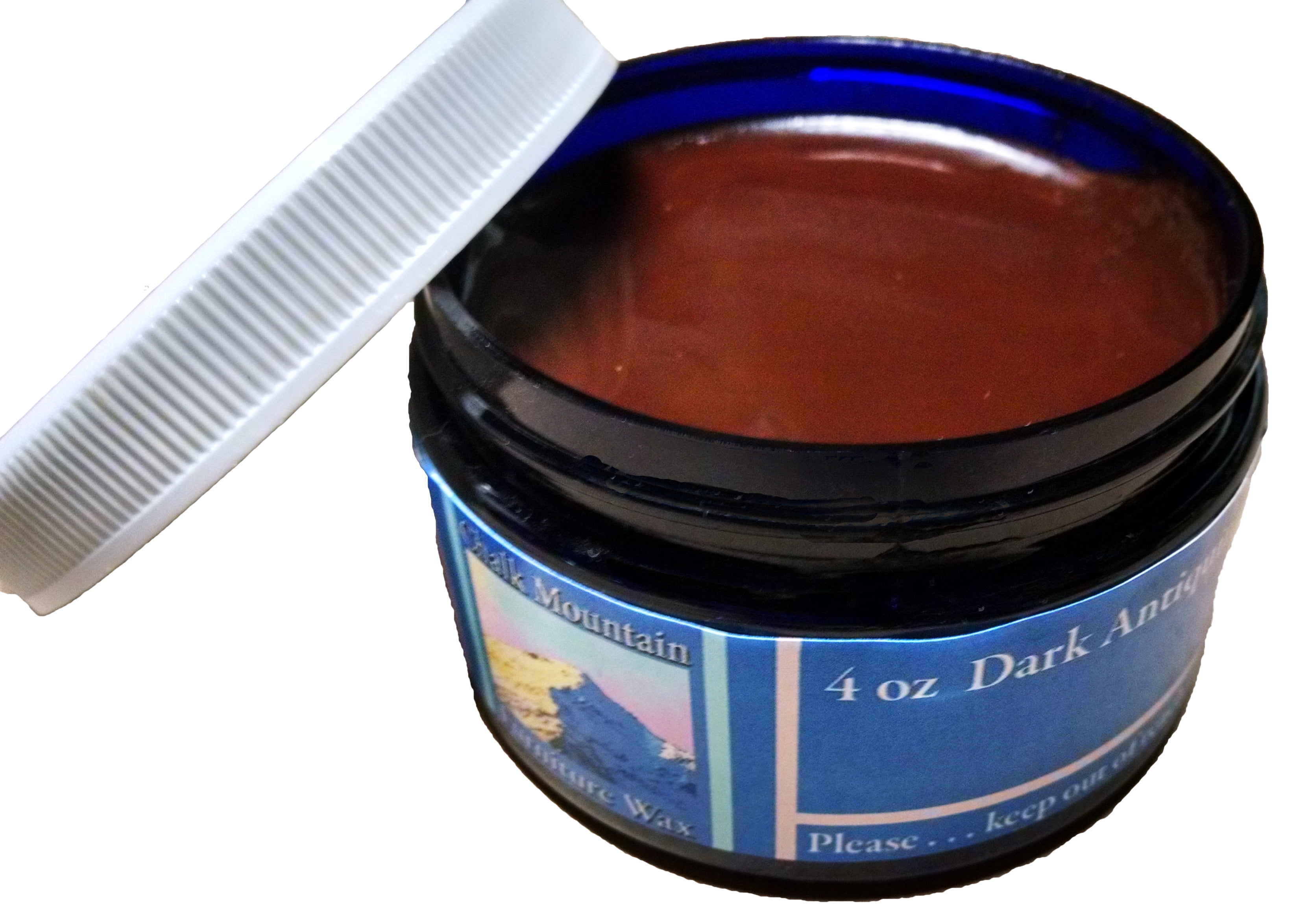 Chalk Mountain Brushes & Waxes 4oz ALL NATURAL Dark Antiquing