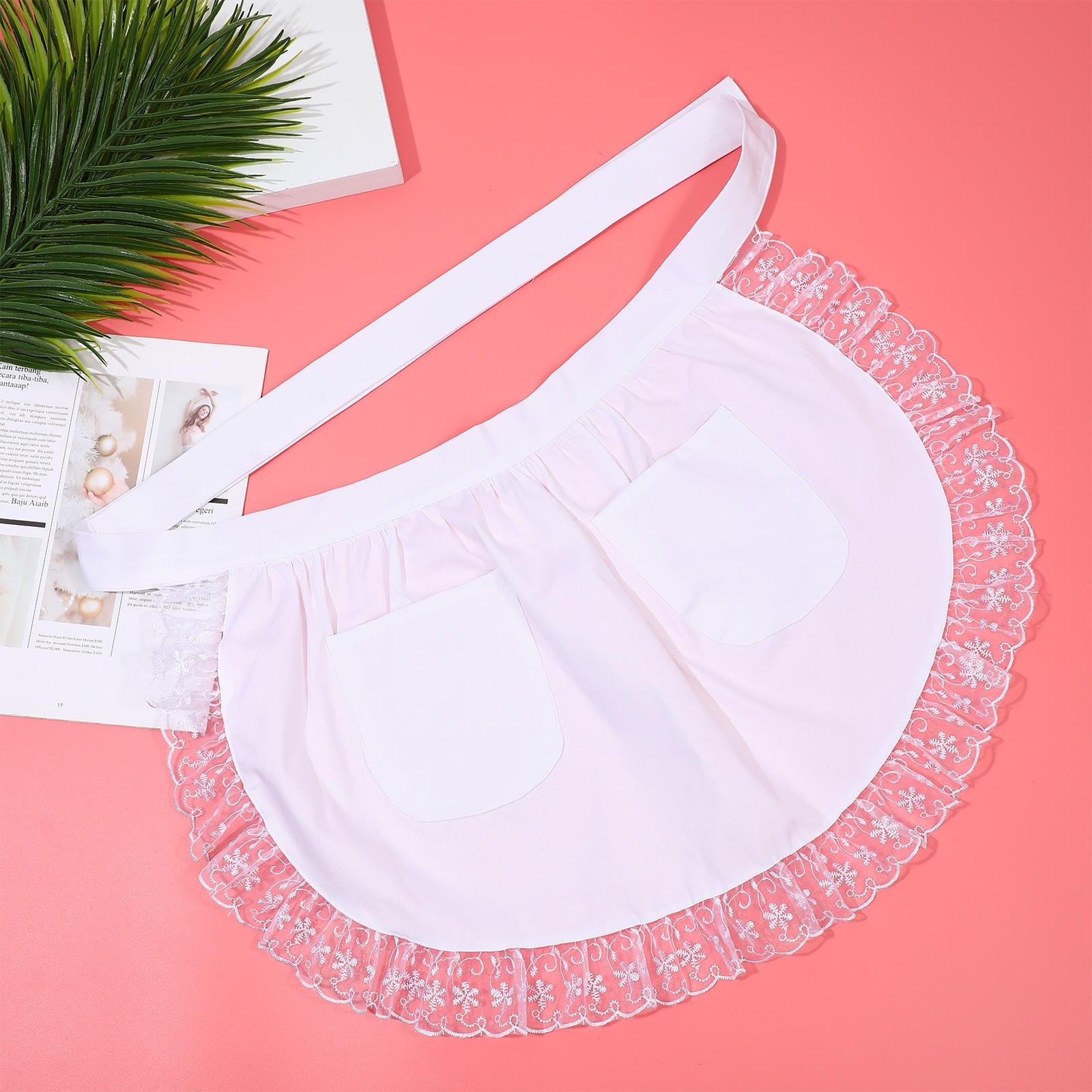 フェイラー VANILLA ROSE ベージュ APRON SHAPE NO.5 フェイラー FEILER エプロン VANILLA ROSE バニラローズ